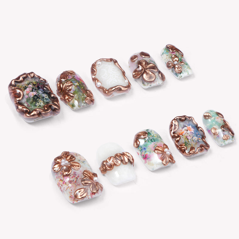 Impressionist Gallery Handmade Press On Nails
