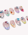 Butterfly Pop Handmade Press On Nails