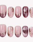 Velvet Rose Handmade Press On Nails