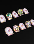 Starlight Galaxy Handmade Press On Nails