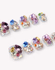 Mosaic Gem Cluster Handmade Press On Nails