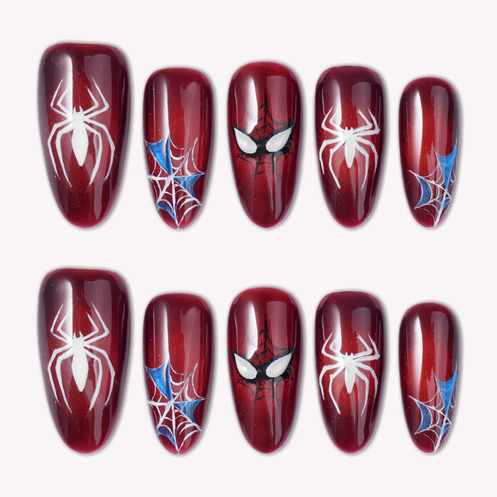 Spider-Verse Hero Handmade Press On Nails