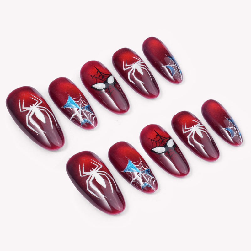 Spider-Verse Hero Handmade Press On Nails
