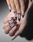 Midnight Opera Handmade Press On Nails
