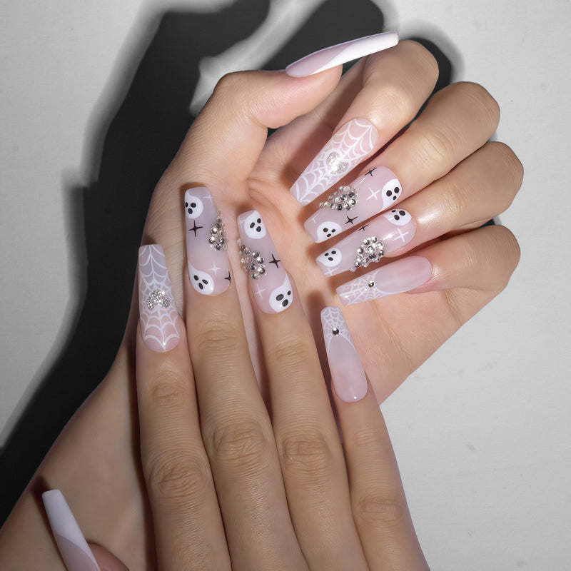 Ghosted Love Handmade Press On Nails