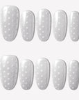 Pearl Whisper Handmade Press On Nails