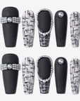 Lace & Pearls Handmade Press On Nails