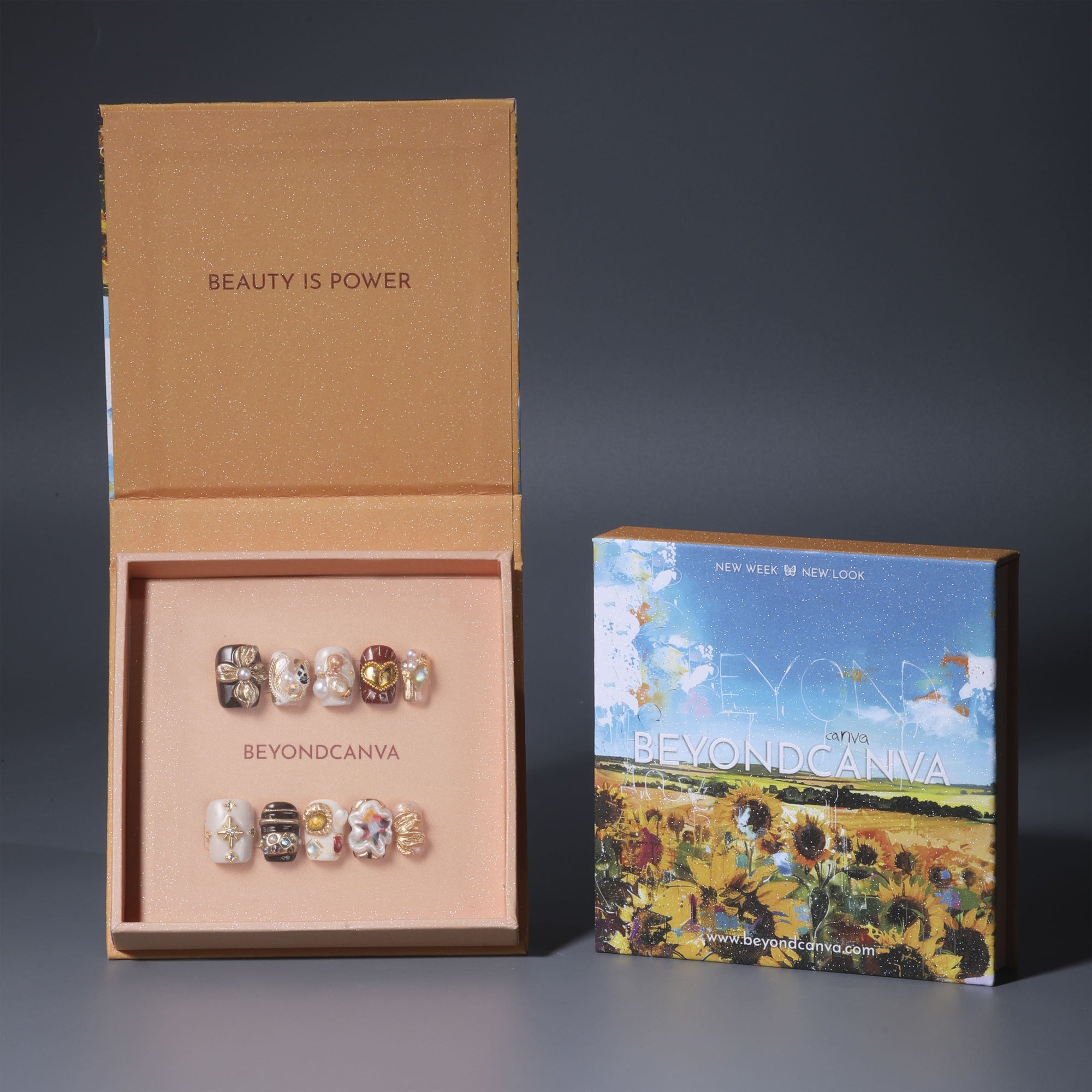 Baroque Treasures Handmade Press On Nails