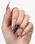 Starlit Mocha Handmade Press On Nails