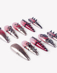Thorned Rose Handmade Press On Nails