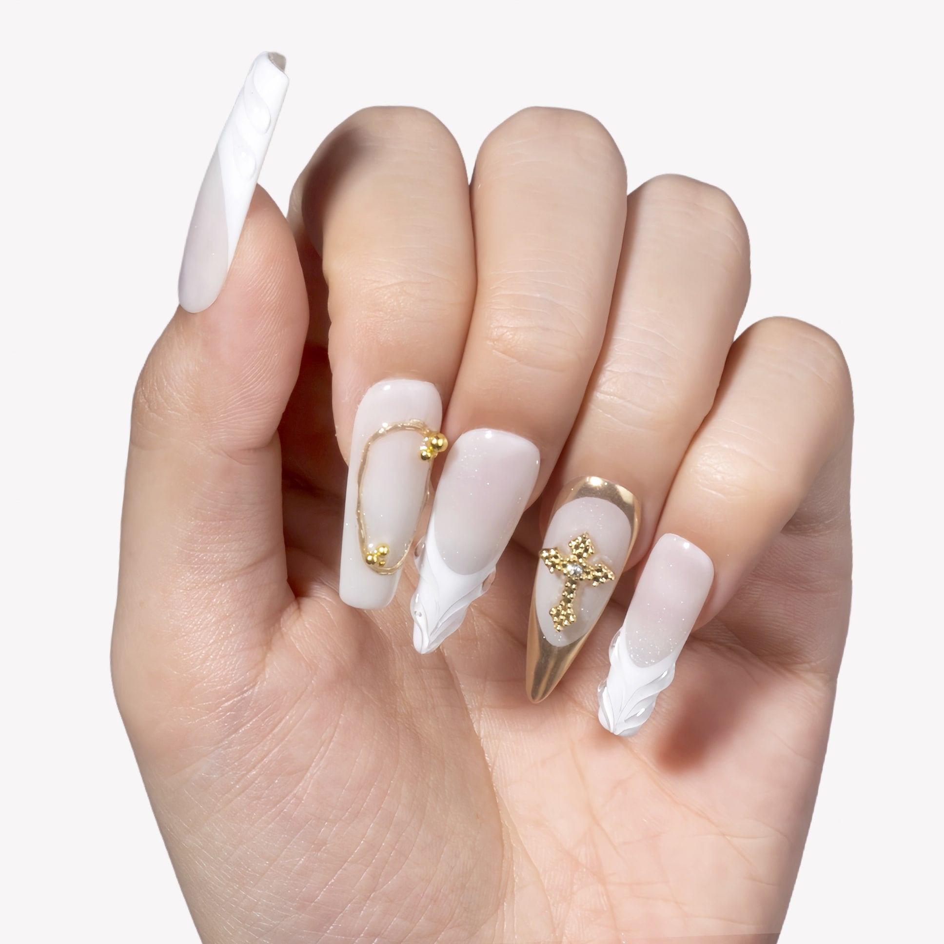 Divine Grace Handmade Press On Nail
