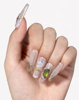Enchanted Garden Handmade Press On Nails