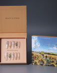 Enchanted Garden Handmade Press On Nails