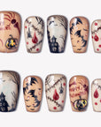 Twilight Haunt Handmade Press On Nails