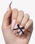 Ballet Noir Handmade Press On Nails