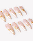 Starlit Veil Handmade Press On Nails