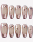Swan Lake Dream Handmade Press On Nails