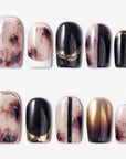 Black Bacchus Handmade Press On Nails