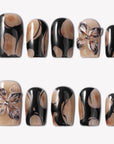 Free-growing Flowers Handmade Press On Nails