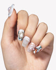 Aqua Relic Handmade Press On Nails