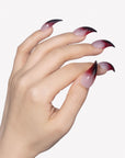 Crimson Eclipse Handmade Press On Nails