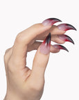 Crimson Eclipse Handmade Press On Nails