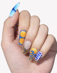 Solar Tide Handmade Press On Nails