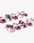 Berry Parfait Handmade Press On Nails