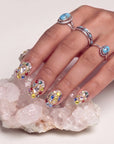 Galactic Gossamer Handmade Press On Nails