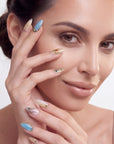 [Handcraft Trial] Celestial Gilded Fantasy Press On Nails
