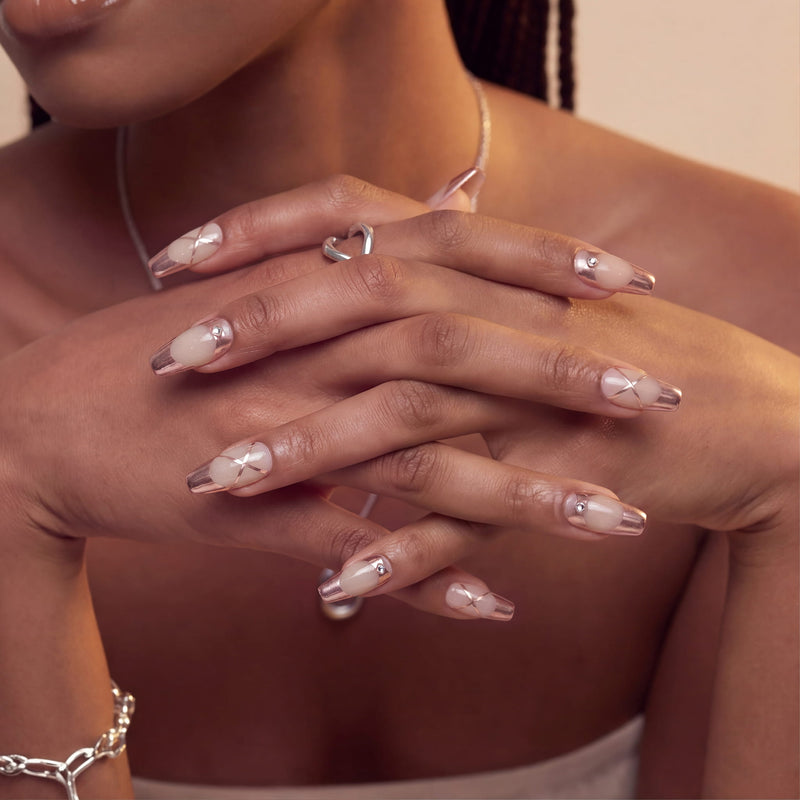 Swan Lake Dream Handmade Press On Nails