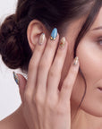Celestial Gilded Fantasy Handmade Press On Nails
