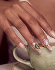 Enchanted Garden Handmade Press On Nails