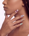 Candy Chrome Handmade Press On Nails