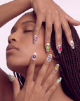 Candy Chrome Handmade Press On Nails