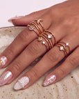 Blush Siren Handmade Press On Nails