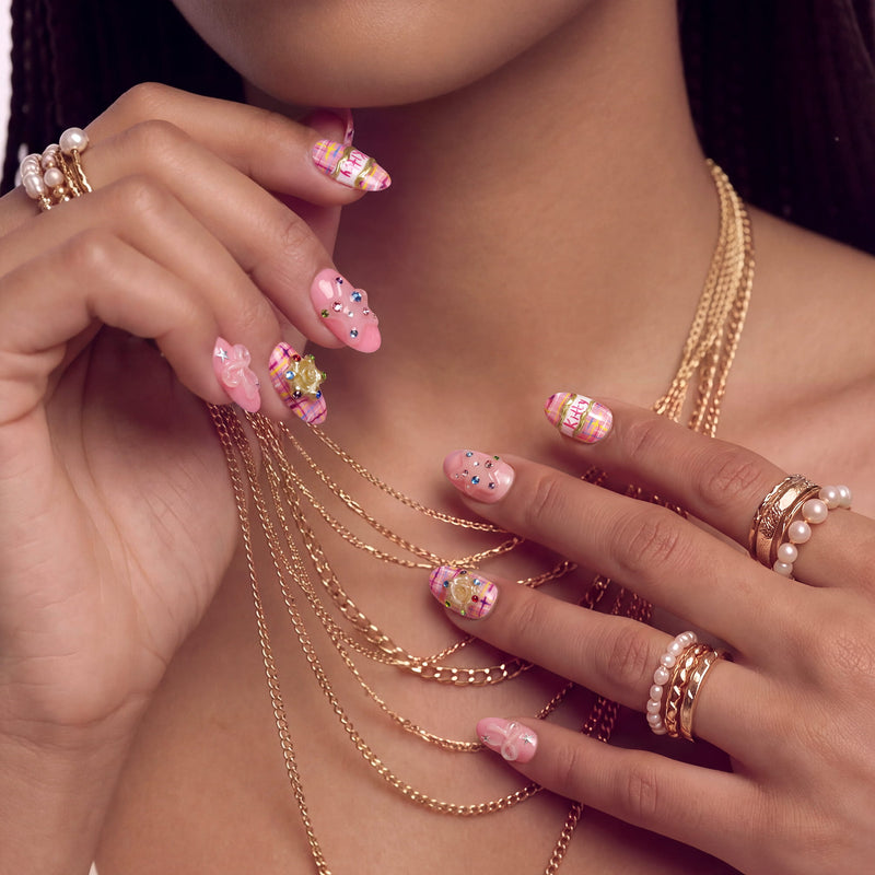 Bubblegum Pop Arcade Handmade Press On Nails