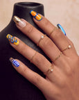 Solar Tide Handmade Press On Nails