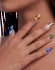 Solar Tide Handmade Press On Nails
