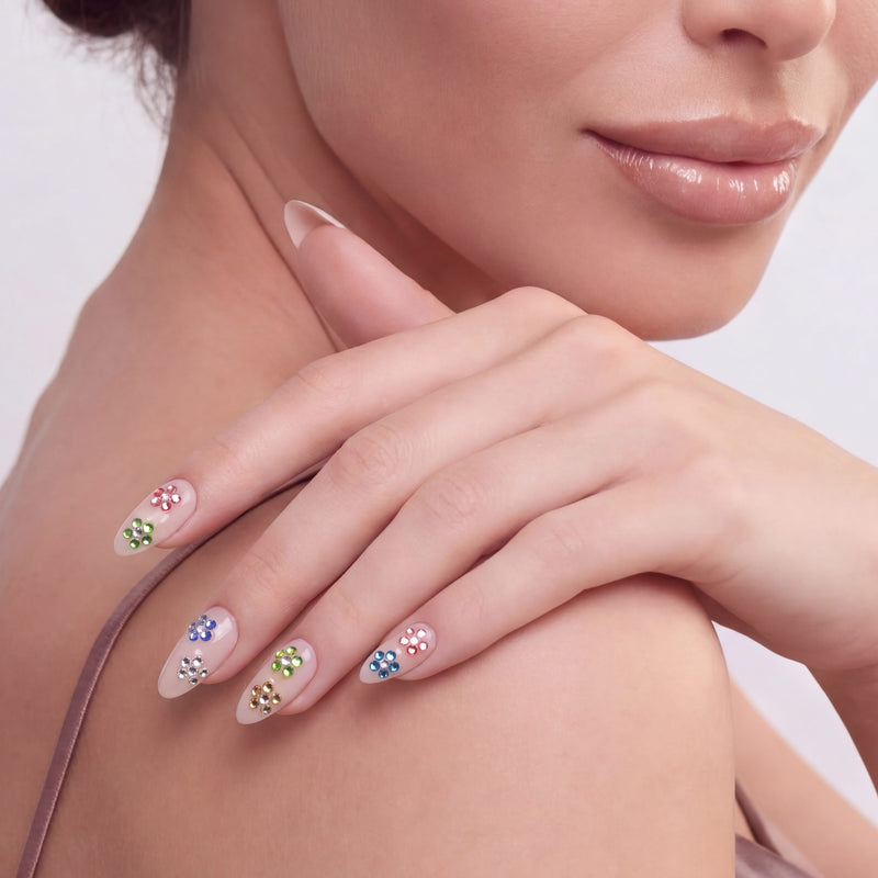 Crystal Dew Handmade Press On Nails