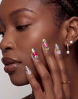 Stained Glass Handmade Press On Nails