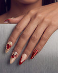 Scarlet Heart Oath Handmade Press On Nails