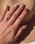 Molten Mirage Handmade Press On Nails
