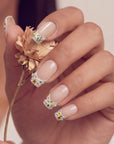 Cosmic Confetti Handmade Press On Nails