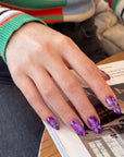 At the Violet Hour Handmade Press On Nails