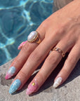 Mermaid Mood Handmade Press On Nails