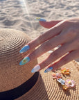 Ocean's Embrace Handmade Press On Nails