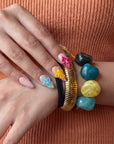 Tropical Bloom Handmade Press On Nails