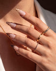 Dance of Shifting Sands Handmade Press On Nails