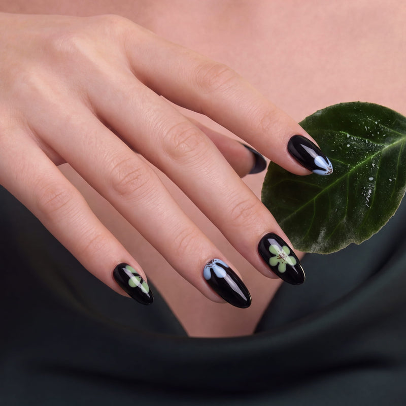 Glow Pop(Illuminate) Handmade Press On Nails